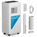 8000 BTU Portable Air Conditioner, 4-In-1 Cooling / Dehumidifier / Fan / Sleep Mode, Remote Control, 24H Timer, For Rooms Up To 350 Sq.Ft
