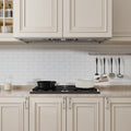 36 in.600 CFM Convertible Ducted to Ductless Insert Range Hood in Stainless Steel LED Gesture Control Long Term Warranty