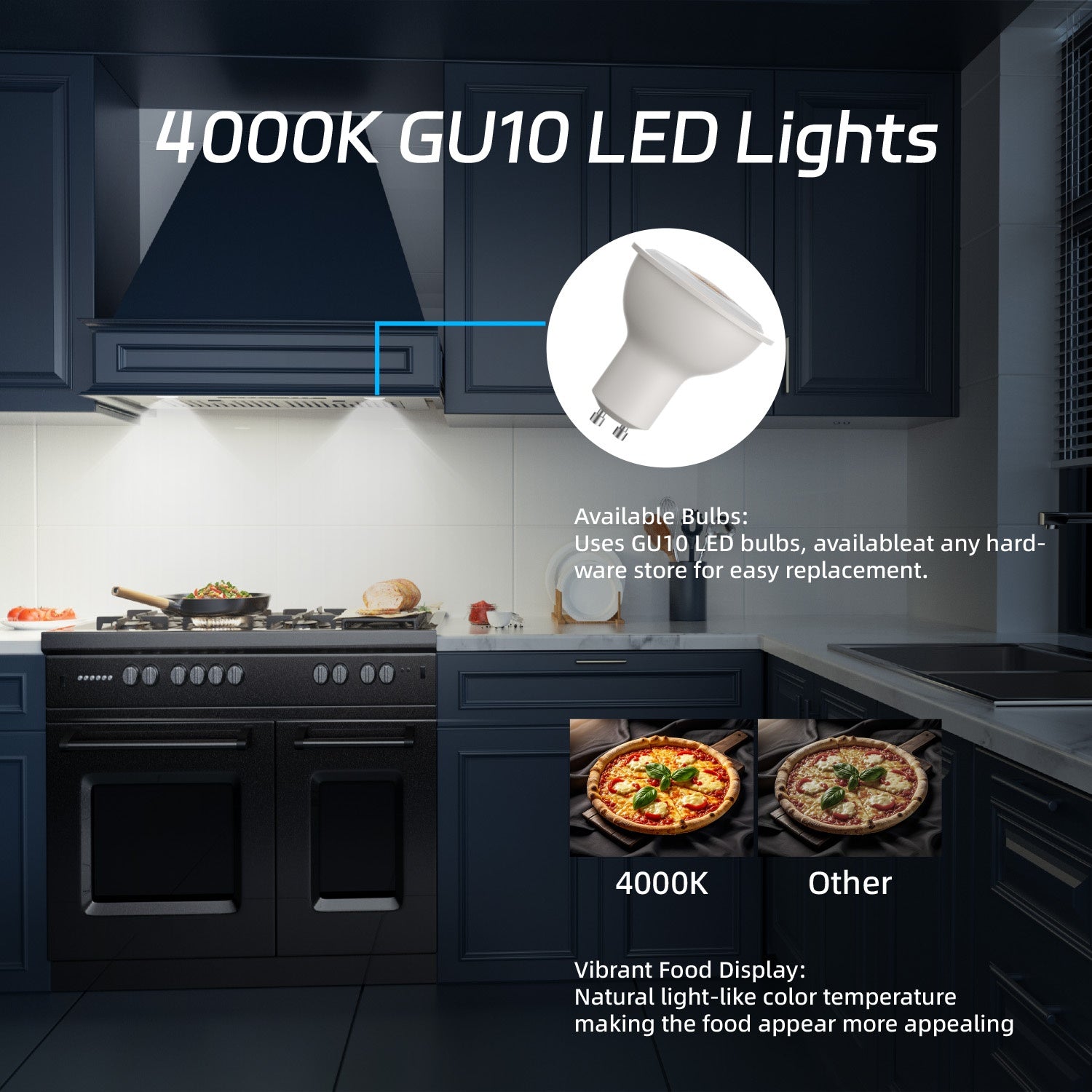36" 900 CFM Stainless Steel Insert Range Hood, Convertible Ducted/Ductless, Touch & Gesture Control, LED